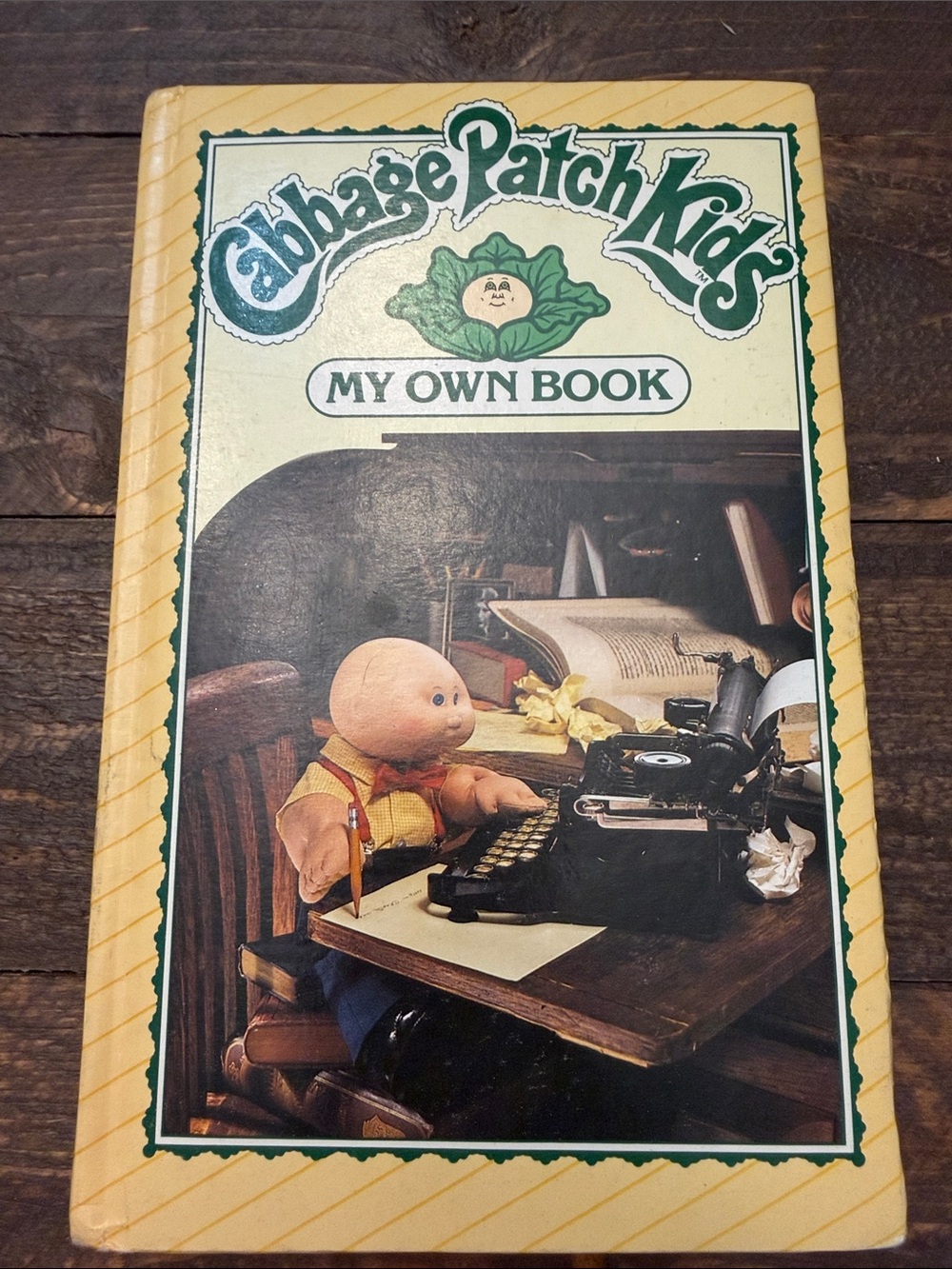 Cabbage Patch Kids My Own Book Blank Journal 1984 RARE Collectible NWOT